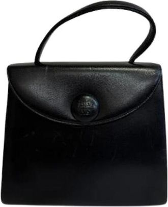 Givenchy Pre-owned Handbags, female, Black, Size: ONE SIZE Pre-owned Leather Handbag