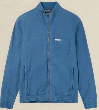 Amundsen & Scott Womens Ditch Hiker Track Jacket In Indigo