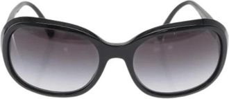 Chanel Pre-owned Accessories, female, Black, Size: ONE SIZE Pre-owned Plastic Sunglasses