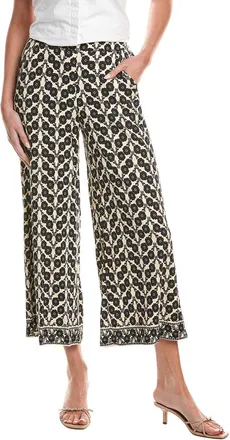 Max Studio Pull-On Crop Wide Leg Pant
