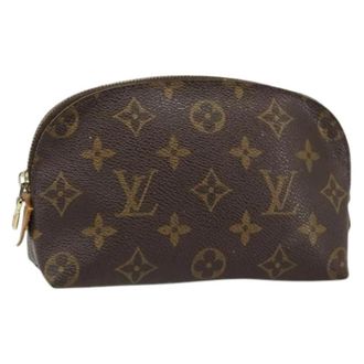 Louis Vuitton Pre-owned Mini Pochette - Dames - Vintage Tassen - Bruin - ONE Size - Leer - Vintage