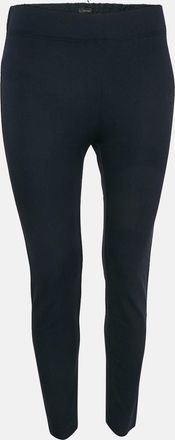 Joseph Navy Blue Stretch Gabardine Leggings