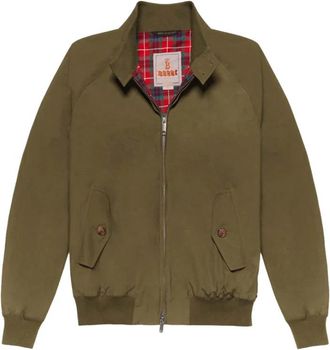 Baracuta Iconische Groene Jas voor Mannen - Heren - Bomber jackets - Groen - 2XS - Katoen - Jassen
