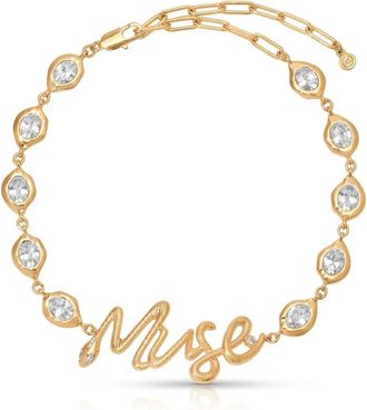 Ettika Womens Muse Choker In Gold