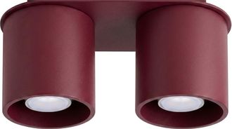 Sollux Lighting Plafone borgo&ntilde;a aluminio alt. 12 cm