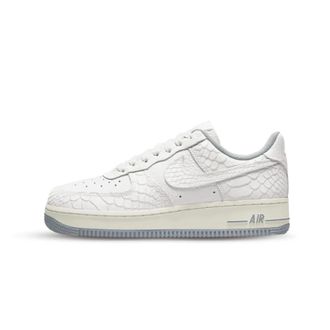 Nike Fitness, Heren, Wit, 46 EU, Wol, Air Force 1 Low 07 White Python