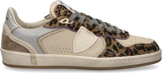 Philippe Model Pgal Skate - Dames - Sneakers - Beige - 40 EU - Katoen - Schoenen