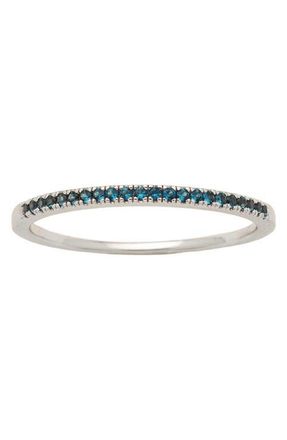 Made by Mary Birthstone Stacking Ring in Silver at Nordstrom, Size 10