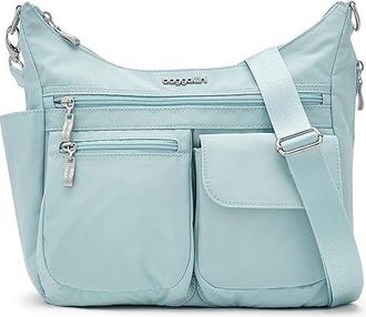 Baggallini Modern Everywhere Bag Cross Body Womens Handbags Pool, Nylon