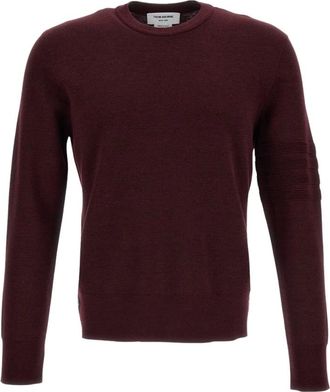 Thom Browne Uomo, Maglie, Rosso, S, new