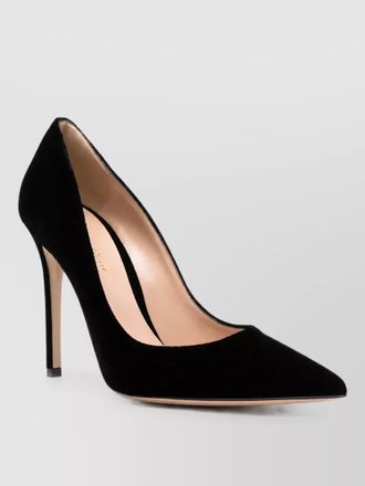 Gianvito Rossi velvet pointed-toe pumps