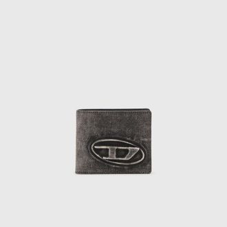 Diesel Wallet in washed denim - Small Wallets - Unisex - Grey