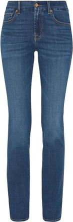 7 For All Mankind Skinny Jeans - Dames - Skinny Jeans - Blauw - W25 - Jeans
