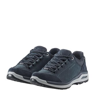 Lowa Wanderschuh LOWA ASCONA GORE-TEX LO WS, Damen, Gr. 37, navy, navy, Leder, Textil, Schuhe Wanderschuh, wasserdicht