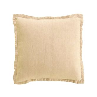 Biancoperla GRAPHITE Square Decorative Pillow, Rope, 45x45
