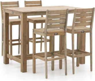 Rough Country Rustic Furniture ROUGH-S/ROUGH-X 135cm barset 5-delig