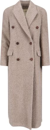 Golden Goose Double-Breasted Coat - Beige