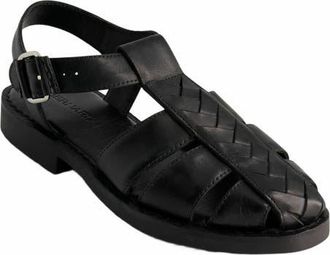 Bernardo Pippa Fisherman Sandal in Black at Nordstrom, Size 10