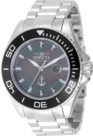 Invicta Ocean Voyage Quartz Black Dial Mens Watch 49644