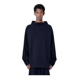 Kiko Kostadinov Kiko Kostadinov - Veleka Pullover - Heren - Sweatshirts & Hoodies - Zwart - Maat: L Katoen