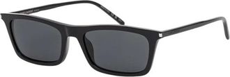 Saint Laurent Betty Thin Zonnebril - unisex - Accessoires - Zwart - Maat: 54 MM Nylon