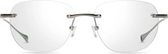 Dita Eyewear Dlx 130 A02 Optisch Montuur - Heren - Brillen - Grijs - 52 MM - Accessoires