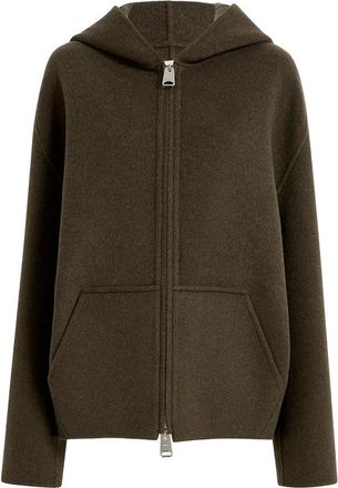 Khaite Hooded Wool Jacket