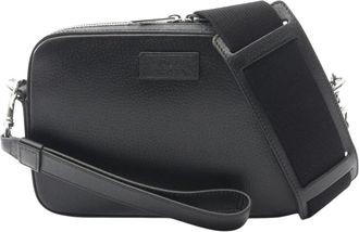 Gucci Pre-owned Borsa a tracolla vintage in pelle martellata - - Pre-owned - Donna - Nero - ONE SIZE