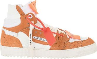 Off-white Orange Painting-Effect Sneakers