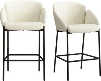 Moloo de bar de tela ecru (x2)