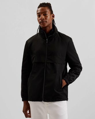 Ted Baker Basham Hooded Jacket in Zwart