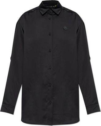 Moncler Dames, Blouses & Shirts, Zwart, Maat: XS