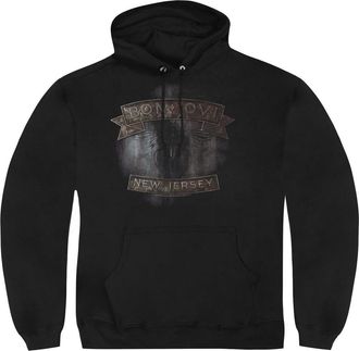 Gildan Bon Jovi New Jersey Adult Heather Hoodie