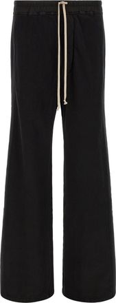 Rick Owens Black Drawstring Trousers