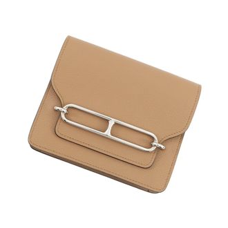 Herm&egrave;s Lime Coin Purse/Coin Case (Pre-Owned)