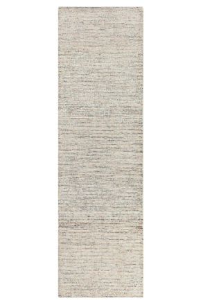 Wecon Home Alfombra crudo y tonos naturales tufting a mano en relieve 80x300