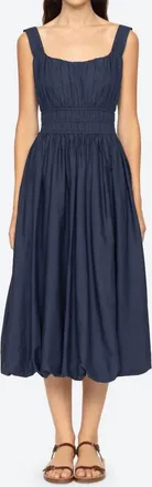 Sea New York Emmet Midi Bubble Dress In Navy