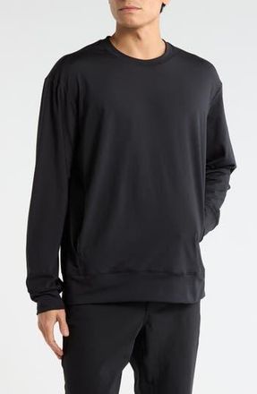 90 Degree by Reflex Crewneck Sweatshirt in Black at Nordstrom Rack, Size Xx-Large