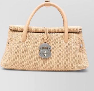 Zanellato dotta vimini small tote bag woven