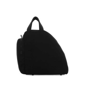 Prada Black Canvas Travel Bag