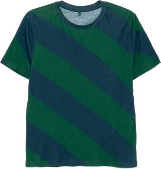 Cynthia Rowley T-shirt Drew a righe - Blu