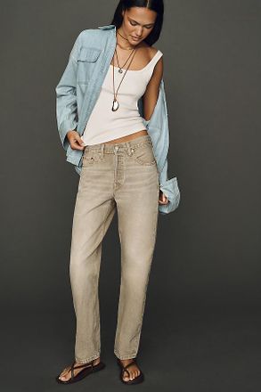Levi's 501 High-Rise Straight-Leg Jeans