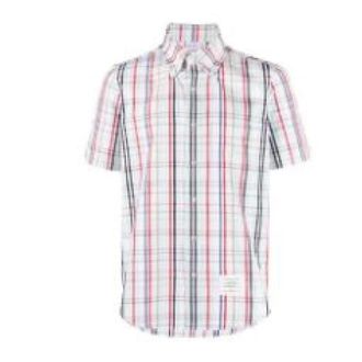 Thom Browne Stylish Short Sleeve Shirt