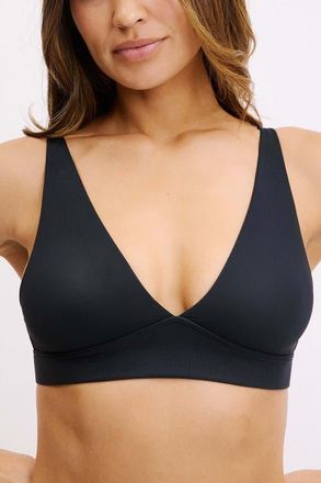 Harper Wilde Bliss Plunge Adjustable Bralette in Black at Nordstrom, Size Xxx-Large