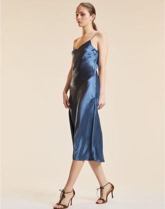 Cynthia Rowley Satin Slip Dress
