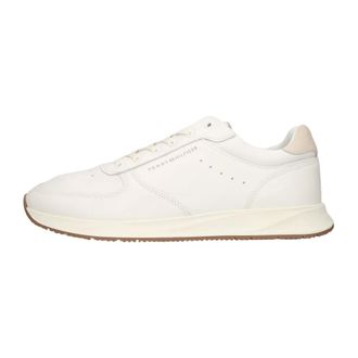Tommy Hilfiger Heren, Schoenen, Wit, Maat: 45 EU Leer