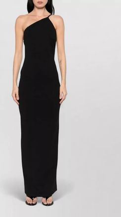 Solace London asymmetric one-shoulder maxi dress