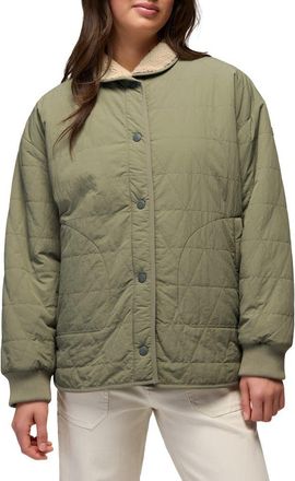 Prana Encinitas Reversible Coat in Sage/stone at Nordstrom, Size X-Large