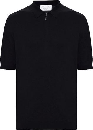 Gran Sasso Hombre, Camisetas, Negro, Talla: M