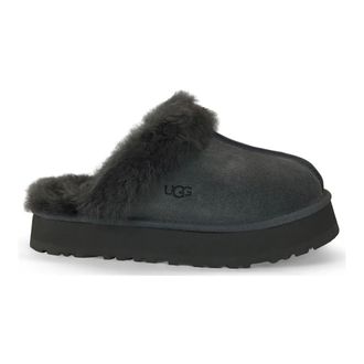 UGG Disquette Slipper - Dames - Schoenen - Grijs - Maat: 39 EU Leer
